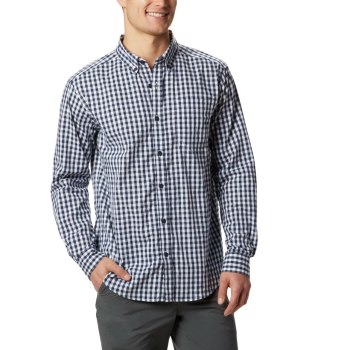 Columbia Muške Košulje - Rapid Rivers II Long Sleeve Tamnoplave | DNPY-14203